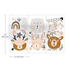 Redesign - Decor Transfer - Boho Critter