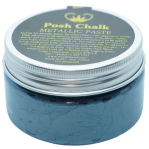 Posh Chalk Metallic Paste - Blue Prussian 110 ml