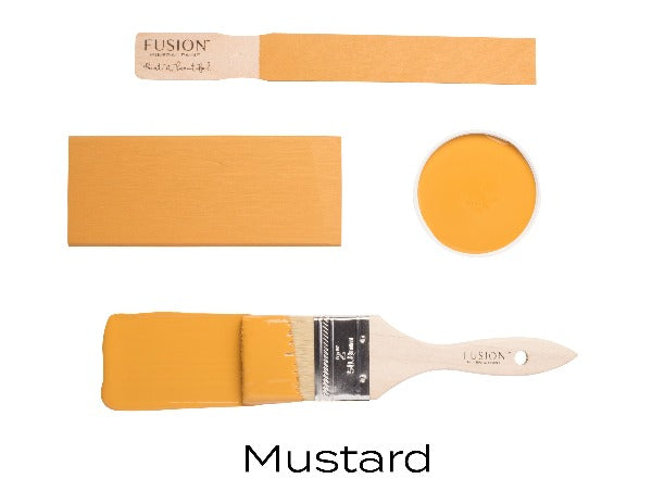 Fusion Mineral Paint MUSTARD / Möbelfarbe