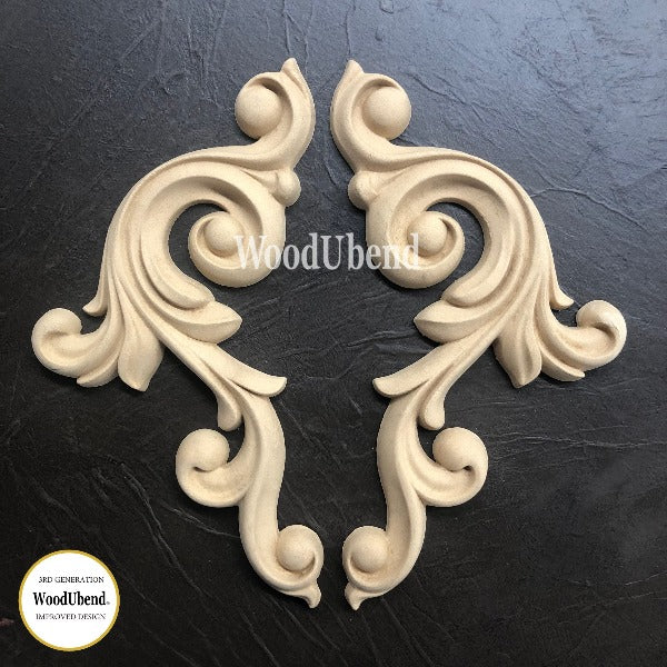 WoodUbend Ornament WUB1322-4 (2er Set)