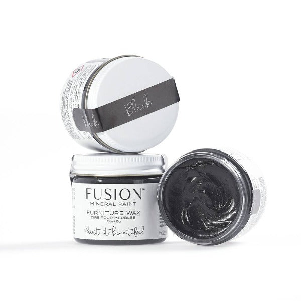 Fusion Möbelwachs SCHWARZ / Effektwachs