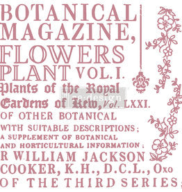 Redesign Decor Stamp - Botanical Encyclopedia