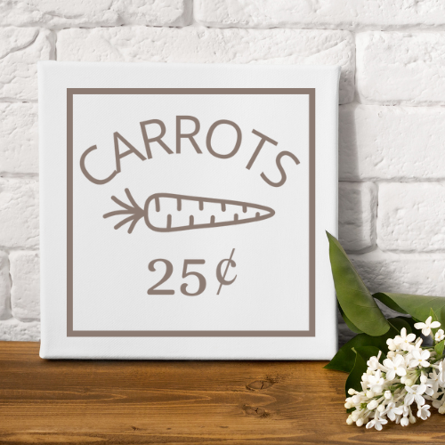 DIY-Paket Spruch-Bild „verschiedene Designs“
