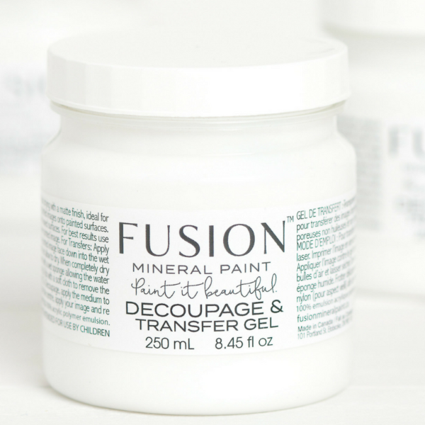 FUSION MINERAL PAINT Decoupage & Transfer Gel