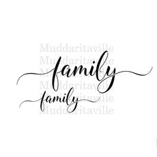 MU - Family 57 x 30cm