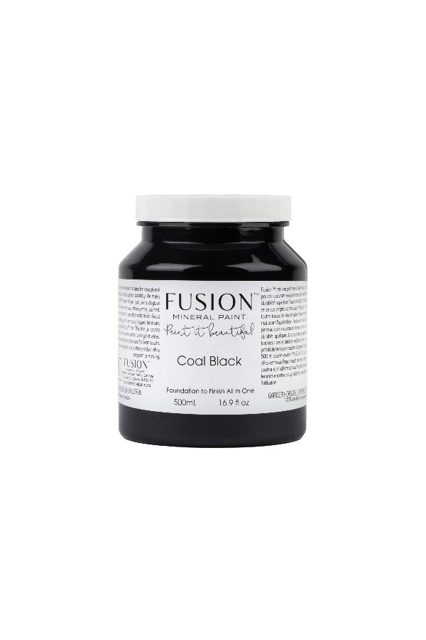 Fusion Mineral Paint COAL BLACK / Möbelfarbe