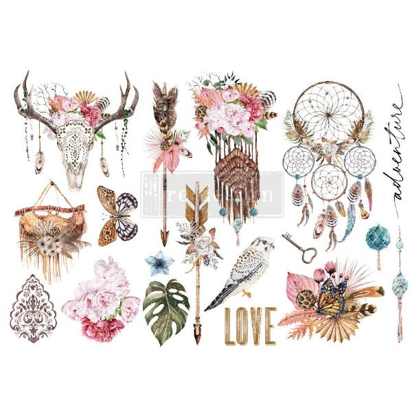 Redesign - Decor Transfer - Bohemian Solstice