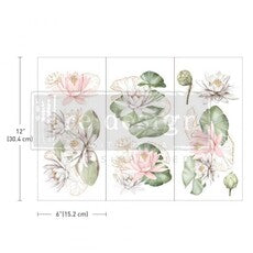 Redesign - Decor Transfer - Water Lilies