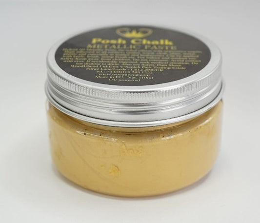 Posh Chalk Metallic Paste - Pale Gold 110 ml