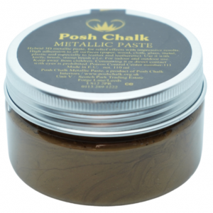 Posh Chalk Metallic Paste - Deep Gold 110 ml