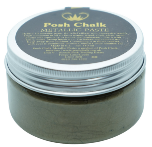 Posh Chalk Metallic Paste - Green Bronze 110 ml