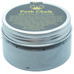 Posh Chalk Metallic Paste - Pearl Silver 110 ml