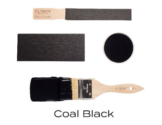 Fusion Mineral Paint COAL BLACK / Möbelfarbe