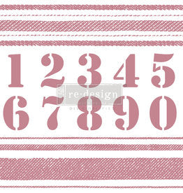 Redesign Decor Stamp - Stripes - Lieblingsstücke mit Liebe gemacht
